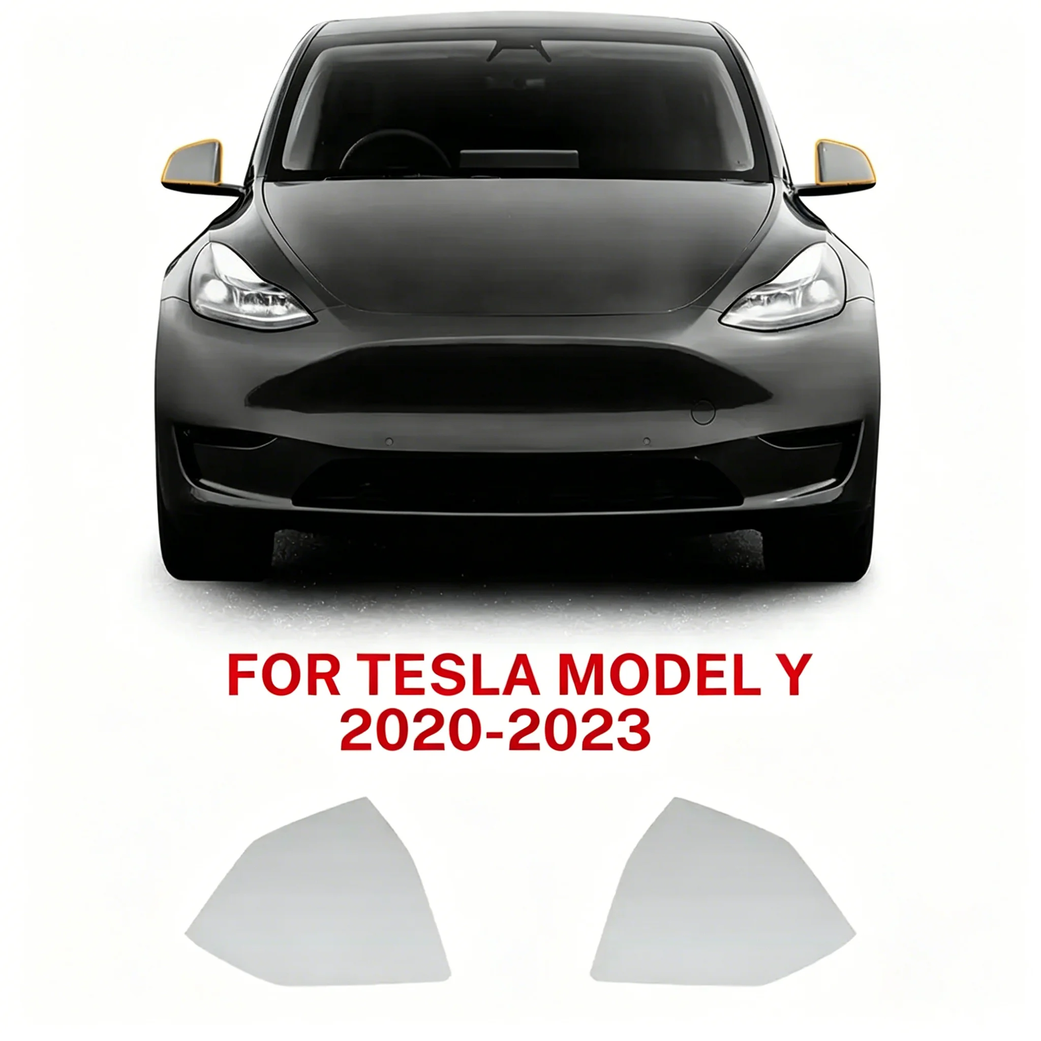 Für Tesla Model 3 Y X S 2020-2023 Auto-Scheinwerfer TPU-Schutzfolie Rückspiegel Transparente Kratzfeste Vorgeschnittene PPF – Detail 4