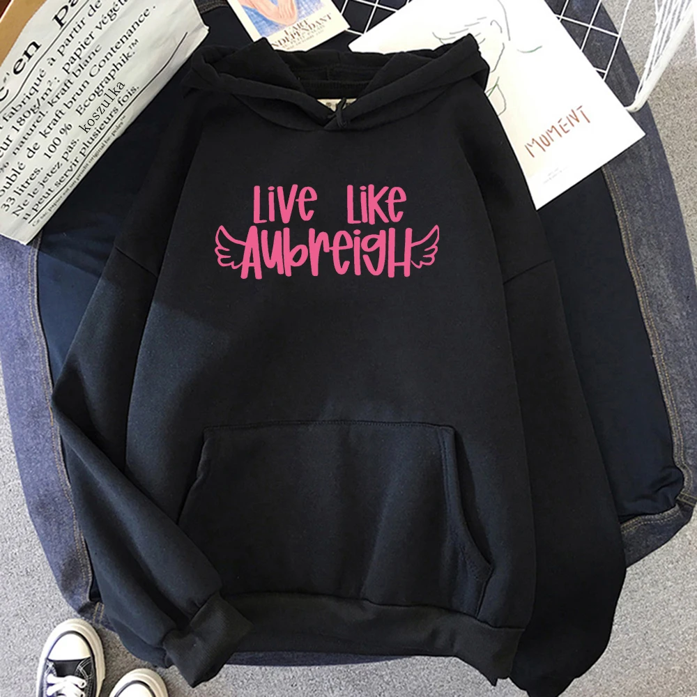 2024 Live Like Aubreigh Hoodie Women Aubreigh Wyatt Suicide And Bullying Awareness Hoodies Unisex Autumn Winter Pullovers Sweats