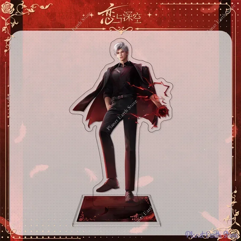 لعبة الحب والمساحة العميقة سيلوس الاكريليك حامل المفاتيح الشكل كيرينغ شارة الملحقات على ظهره مكتب الديكور جمع هدية