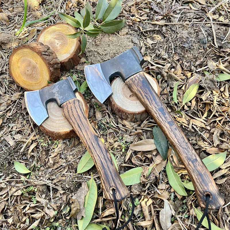 

Outdoor Ghost Battle Axe Iron Neck 65 Mangaans Staal Smeden, hout hakken, bomen snijden, kamperen, спележдение, houtbijl хакен, botb