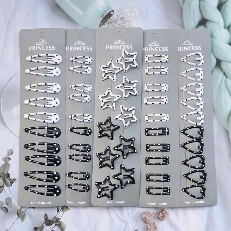 10 Stück Matte Metall-Haarspangen in Verschiedenen Niedlichen Formen, Neutrale Töne für den Täglichen Gebrauch, Haaraccessoires für Frauen und Mädchen – Detail 4