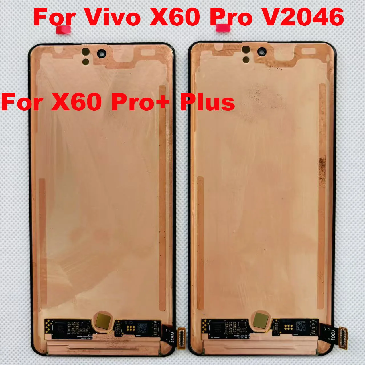 Pantalla LCD AMOLED Original de 6.56 Pulgadas para Vivo X60 Pro V2046, X60 Pro+ Plus V2056A, V2047, Panel Digitalizador Táctil