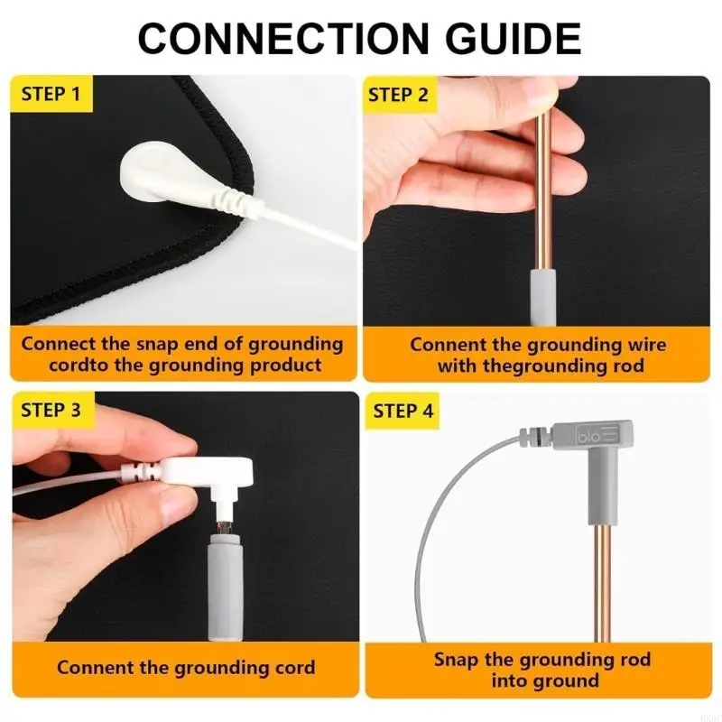 

Прочный латунный заземляющий стержень с защелкой для подключения к электрической розетке HX6C