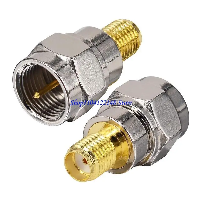 

Разъем P9FA Coaxial Coaxial Coaxial Coax Adapter F Тип мужского разъема для женского штепсельного разъема SMA Прямо