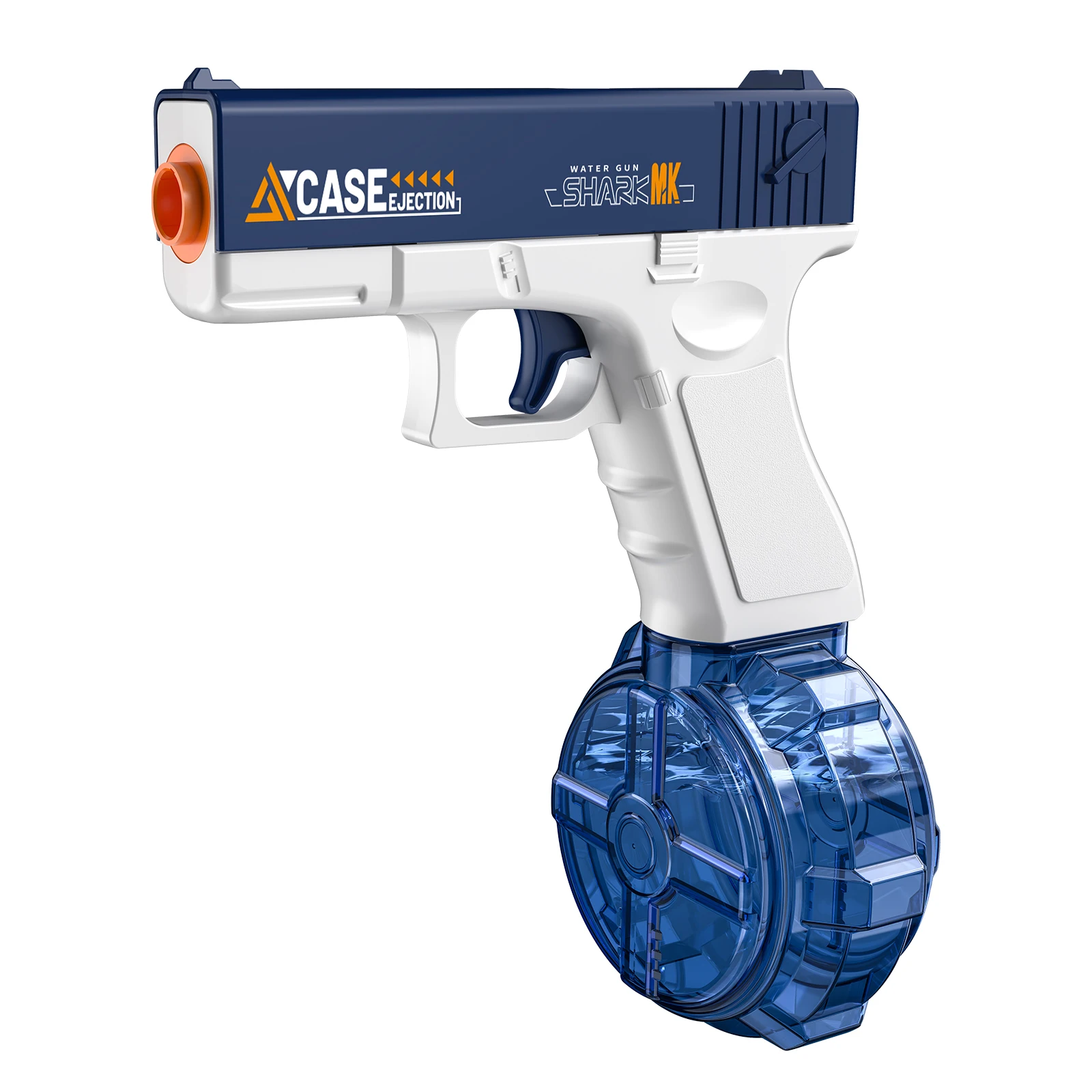 Elektrische Wasserpistole, automatisches Spritzen mit Pistole, realistische Pistole, Maulkorb, Flamme, Sommer, Outdoor, Strand, Schwimmbad, Party-Spielzeug – Detail 6
