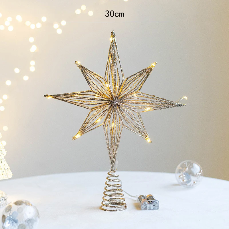 ไฟประดับต้นคริสต์มาสรูปดาว LED - Star Tree Topper บทวิจารณ์และราคา