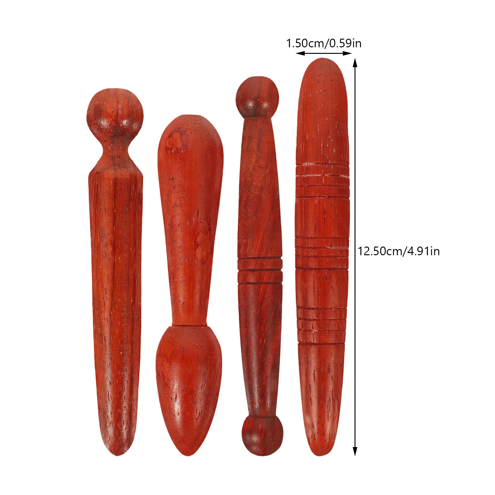 Traditionele Thaise Voeten Massage Sticks Houten Stok Voet Tool Spier Ontspannend Gereedschap Body Massage Sticks Reflexologie Tools