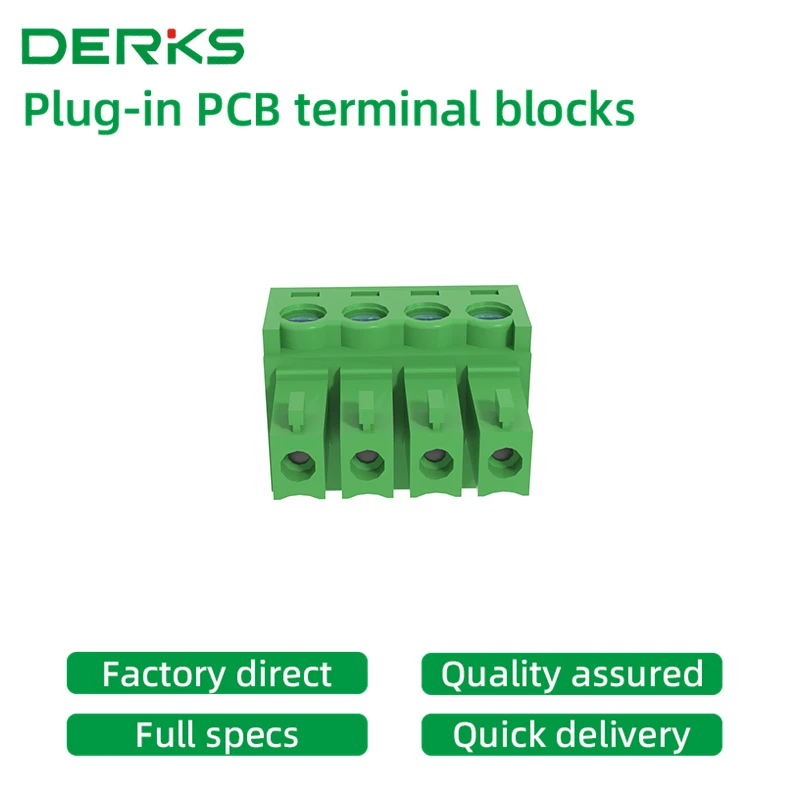 Factory direct sale solderless butt plug-in terminals DERKS  YC420-381 Male