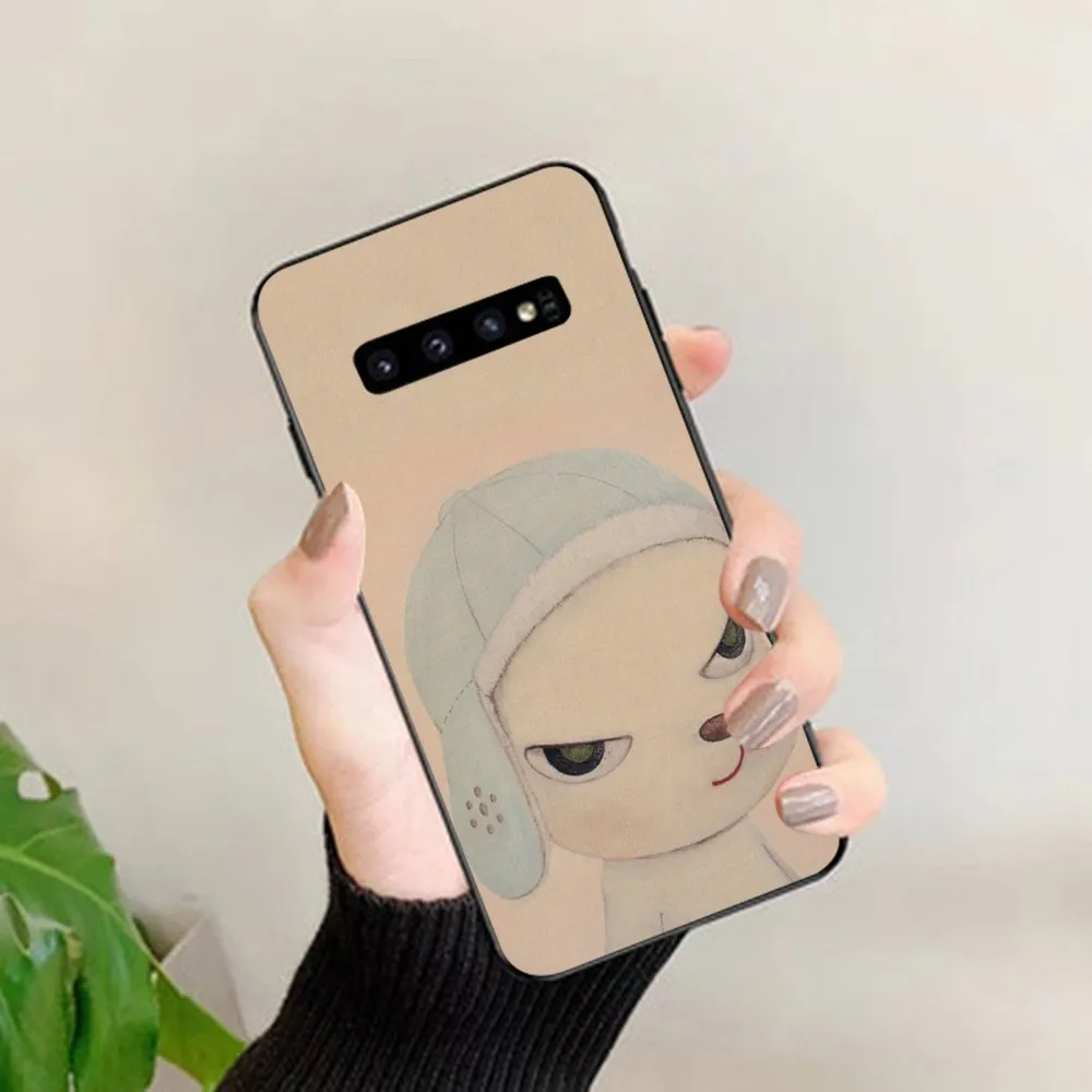 Yoshitomo Nara Art Phone Case For Samsung S 9 10 20 21 22 23 30 23 24 plus lite Ultra FE S10lite Fundas