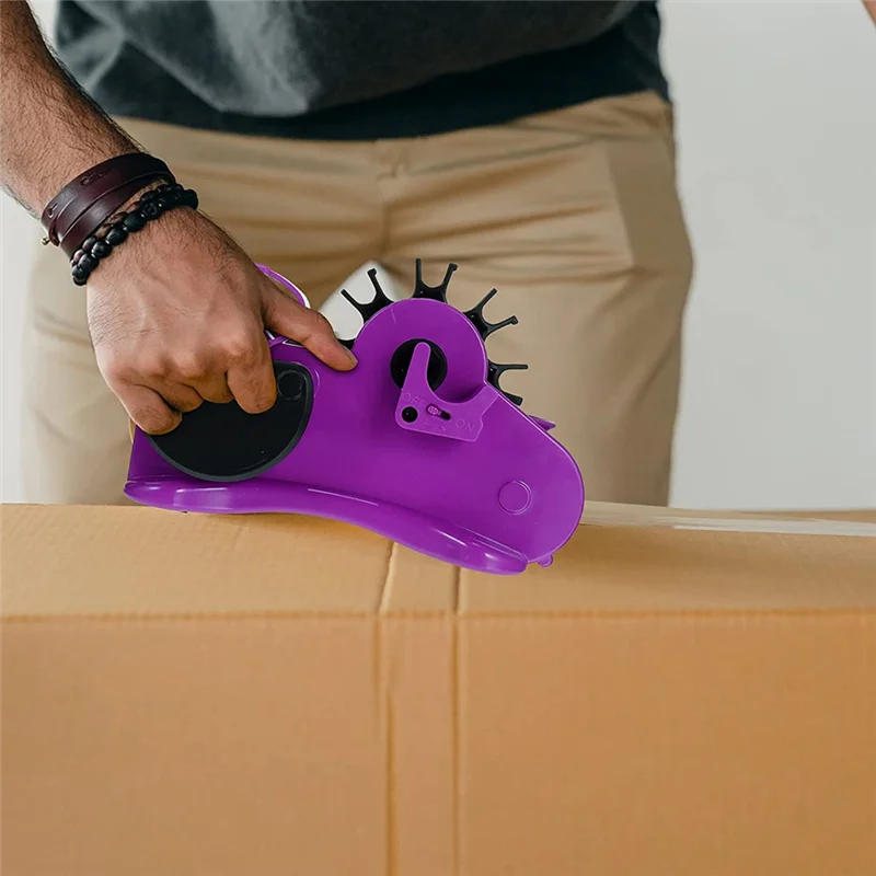 موزع شريط مكتبي شبه أوتوماتيكي من EDT، شريط قطع شبه أوتوماتيكي، يدوي إيقاف لأشرطة واشي الشفافة