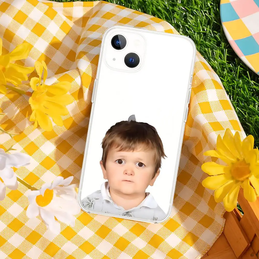 Funny Babaite Hasbulla Phone Case For iPhone 17 16 15 11 12 14 13 Pro Max Mini X XS XR 7 Plus SE 16E Air Shockproof Soft Cover
