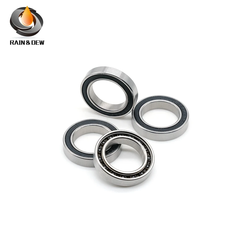 

1Pcs S6803 2RS CB Stainless Steel Hybrid Ceramic Bearing 17x26x5 mm ABEC-9 S6803RS Si3N4 Ball Bearing S6803