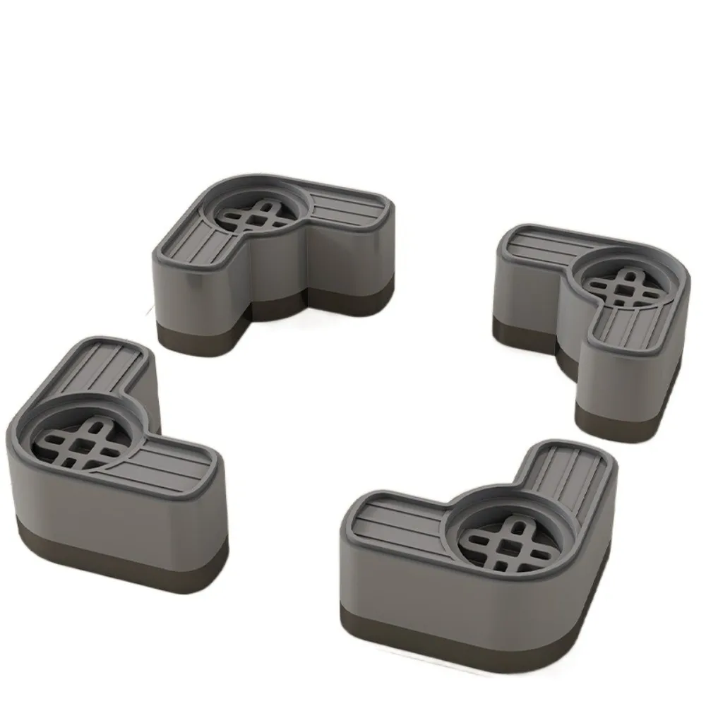 

Комплект из 4 амортизирующих подставок для стиральной машины: противоскользящие, увеличивающие высоту, антивибрационные, бесшумные