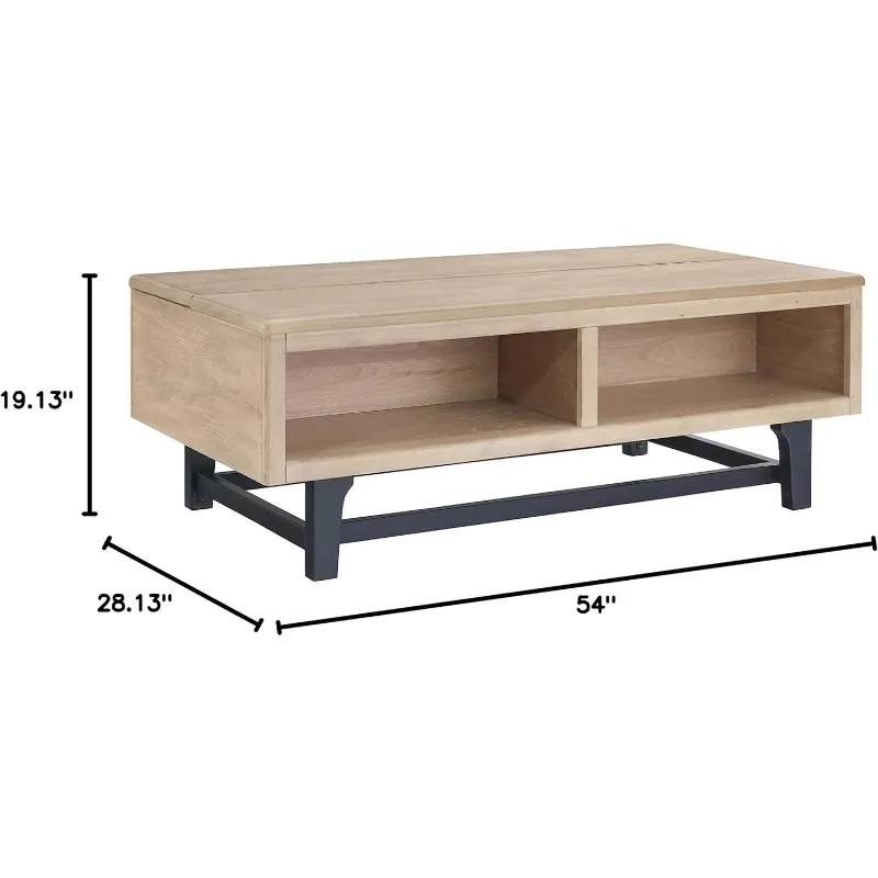 Conjunto de Jantar com Mesa e Folha de Extensão, Cadeiras e BancadaSignature Contemporary, Lift-Top Coffee Table