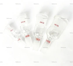 24/29 Female 14/23 Female to Male Glass Joint Glass Reducing Transfer Adapter Glassware Laborotary