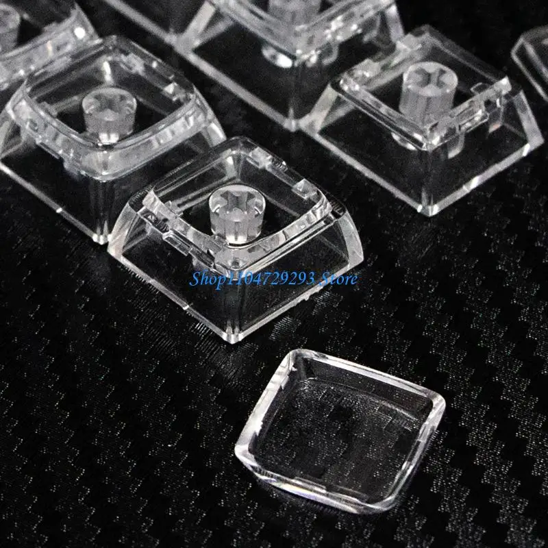 Y2GD 10PCS ПК Blank Keycaps Установка клавишных клавиш 1U 1U XDA Кнопка профиля
