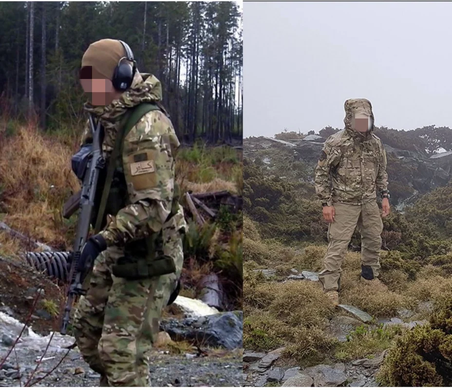 Pantaloni funzionali da alpinismo Rainstorm Rush, guscio rigido, resistente alla pioggia, cerniera laterale