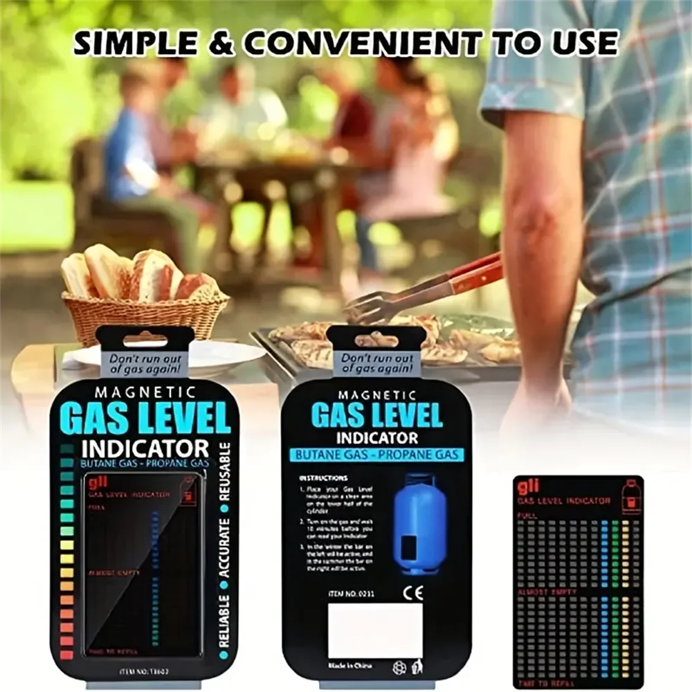 Gas Indicator Level Practical Propane Butane LPG Fuel Gas Tank Level Indicator For Home Kitchen Outdoor Use image 3