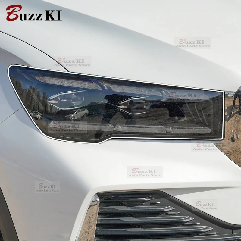 

For GEELY MONJARO 2023 2024 Car Headlight Protection Transparent Anti-Scratch Protective Film TPU Stickers Accessories