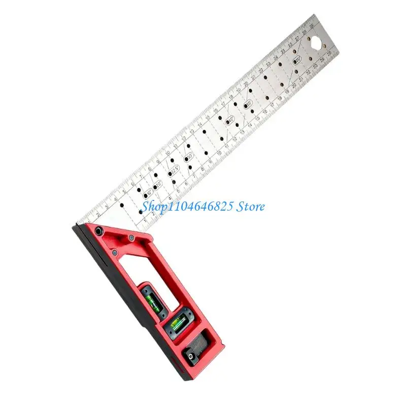 

Metal Multifunction Measuring Marking Tool Build In Level Gauges Quick Accurate Layouts