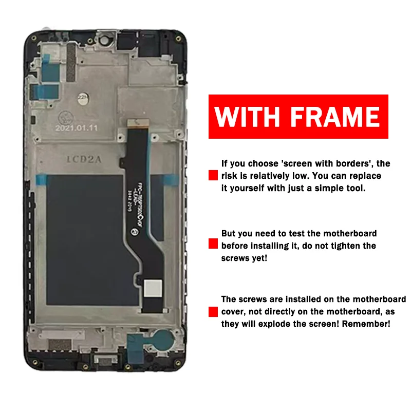 High Quality For ZTE Blade A7s 2020 LCD Display Touch Screen Digitizer A7020 A7020RU Display Replacement Repair Parts
