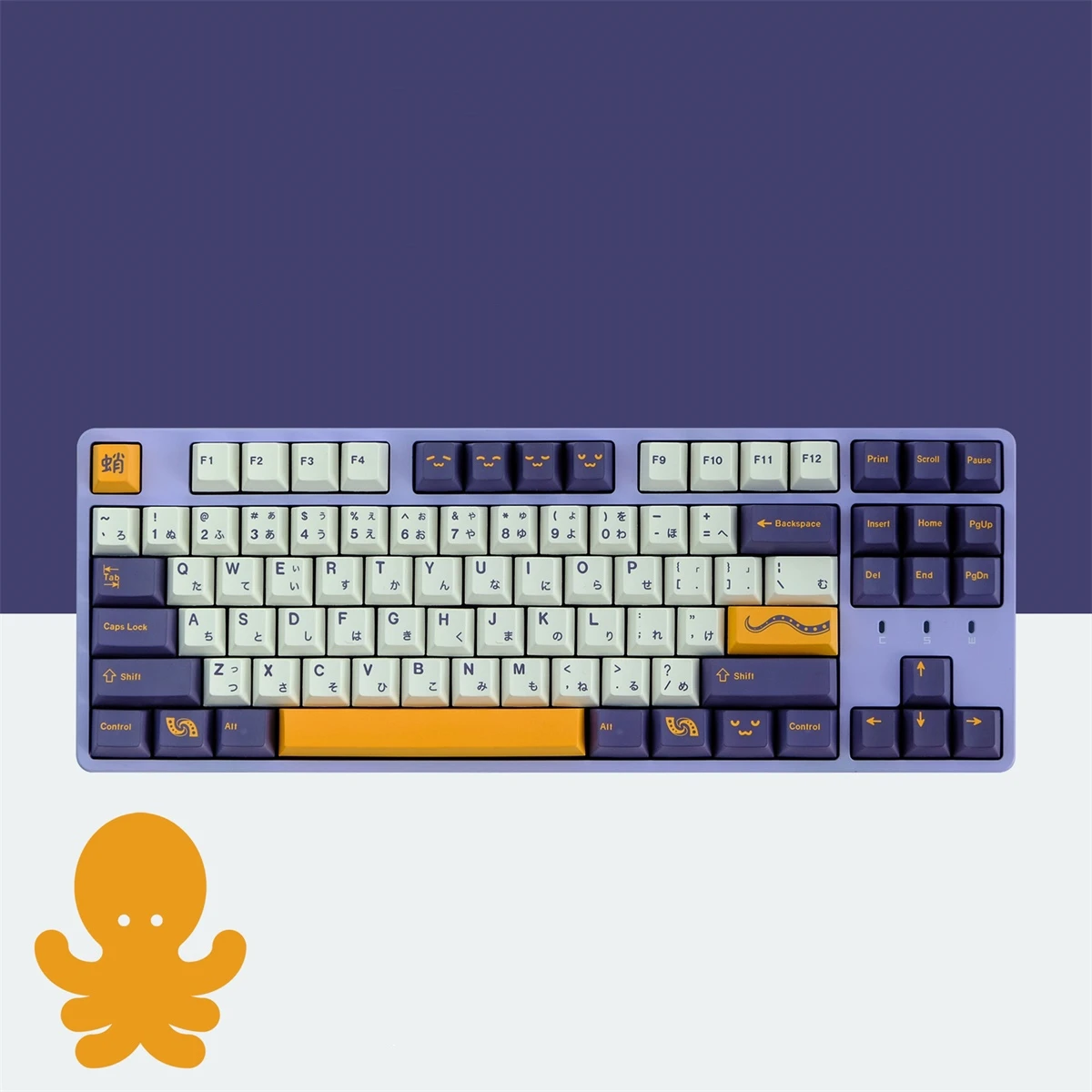 129 Keys/set GMK Tako Keycaps PBT 5 Sides Dye Subbed Key Caps Cherry Profile Keycap For Keychron Q2 65% 75% Anne GK64 Poker