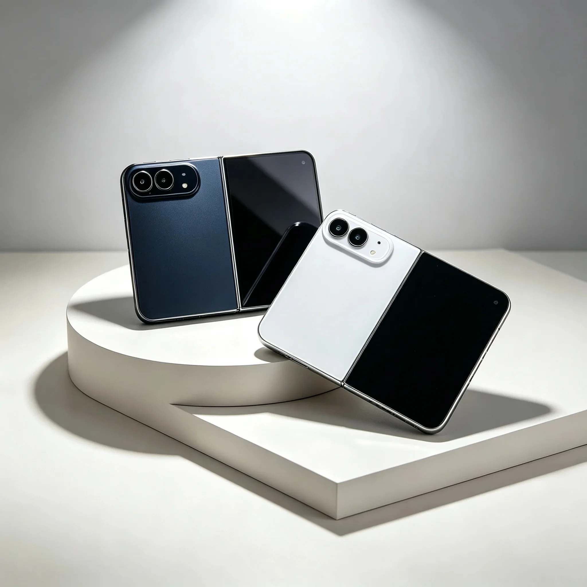 Dummy Phone Model For Phone Duo Fold Non-working Replica Display Sample No Logo Fake Props Counter Show Case Store Decor Toys