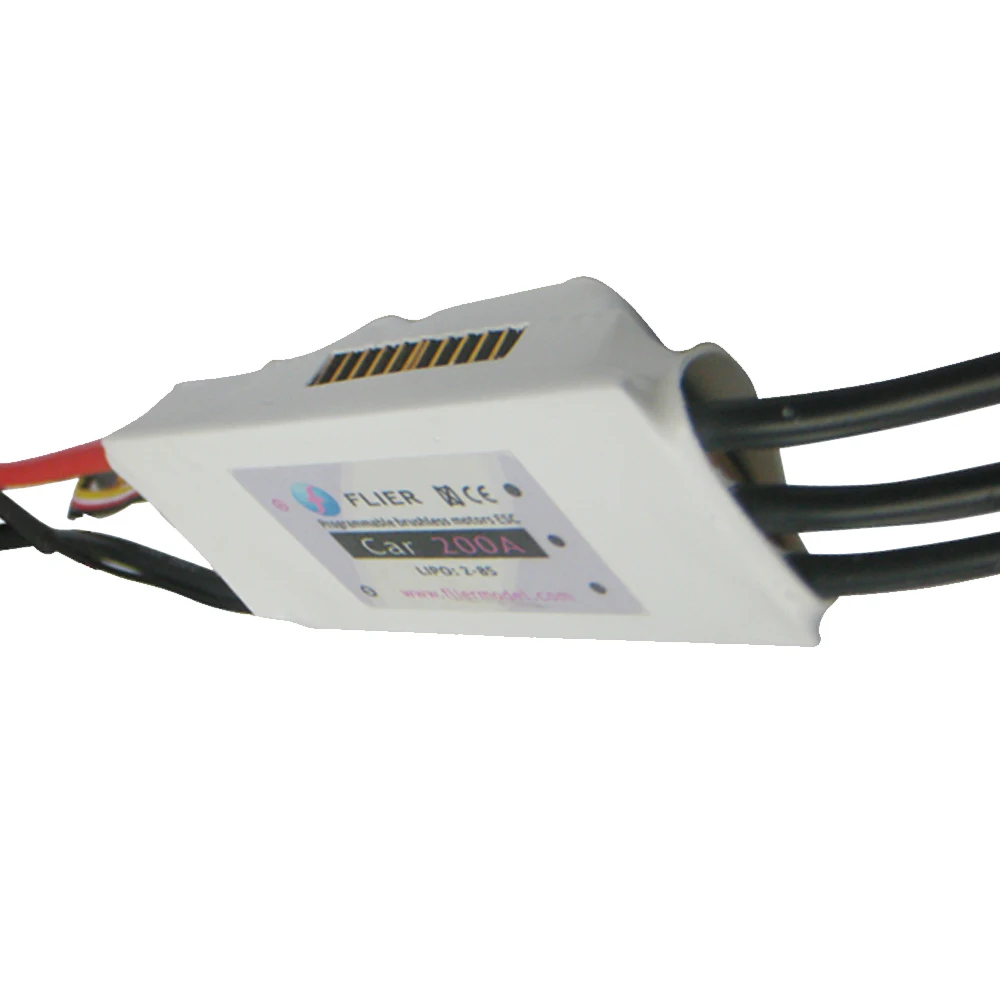 Flier 8S 200A Motor Speed Controller Brushless ESC for Petral RC Cars Essential Part for Optimal Performance