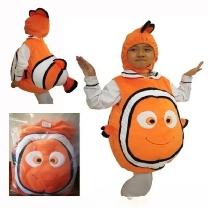 

New Christmas Halloween Children's Clown Fish Clothes Sea Animals Show Clothes