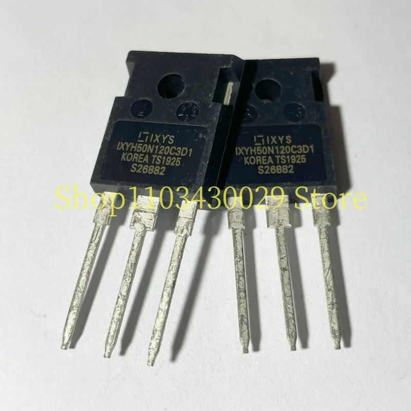 

10Pcs New Original IXYH50N120C3D1 TO-247 50A 1200V IGBT Power Transistor