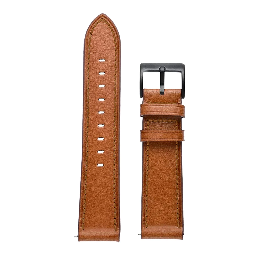 20 22mm Smart Watch Strap For Garmin Venu 2 Vivoactive 3/4 Band Leather Bracelet For Venu 2 Plus 55 158 255 SQ 2 Wristband Strap