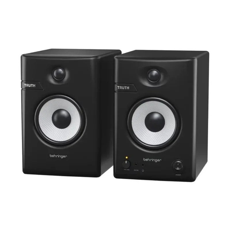

Behringer Truth 4.5 Active Studio Moni tor Speakers Pair Indoor 2-way 4.5 Inch Powered Sound Box Music Equipment for Multimedia