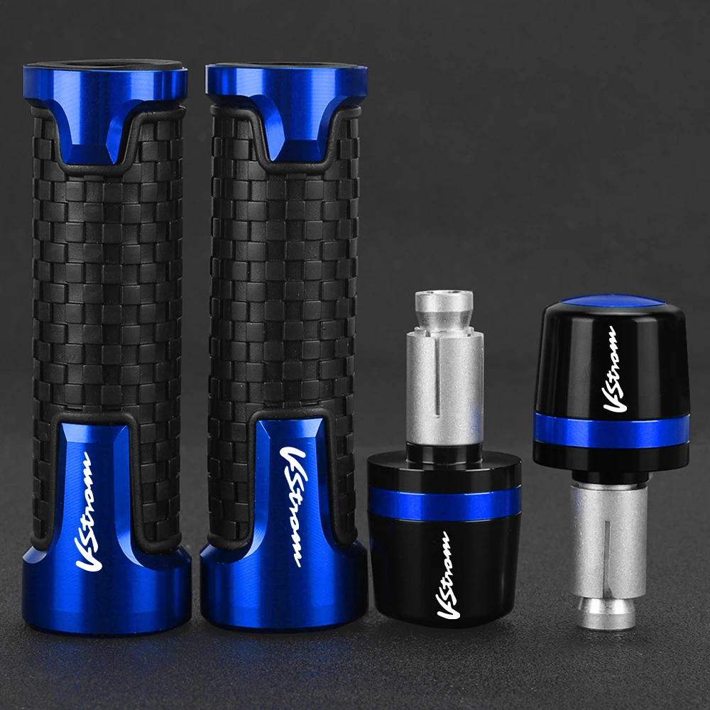 

Motorcycle Accessories Handlebar Grips Bar Ends Cap For VSTROM DL250 DL650 V-Strom DL1000 DL 650 1000/XT 800 DE 2002-2024 2023