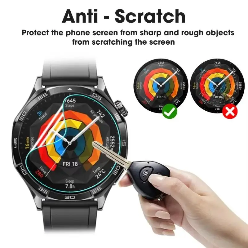 1/3/5Pcs Soft Hydrogel Screen Protector for Huawei Watch GT4 GT5 GT6 46Mm 41Mm GT5 Pro GT6 Pro 46Mm