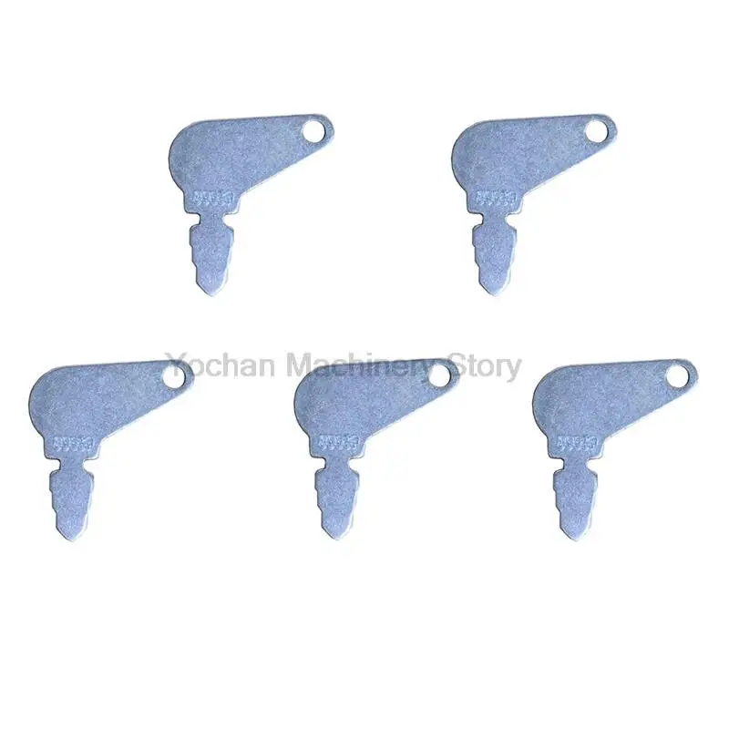 

5 PCS 83353 Ignition Starter Switch key For Case JLG JD Genie Drott Massey Galion Baraga Snoopy Ferguson John Deere BOBCAT