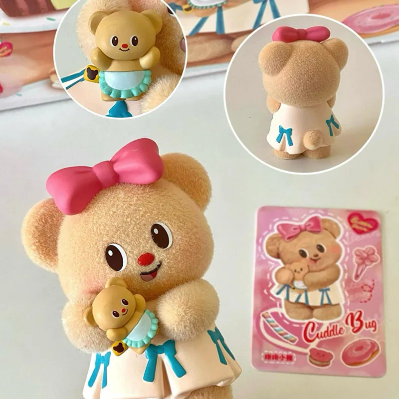 Butter Bear Baking Studio Series Blind Box Cute Dolls Action Figure Mystery Box Collection Ornament Girl Surprise Birthday Gift