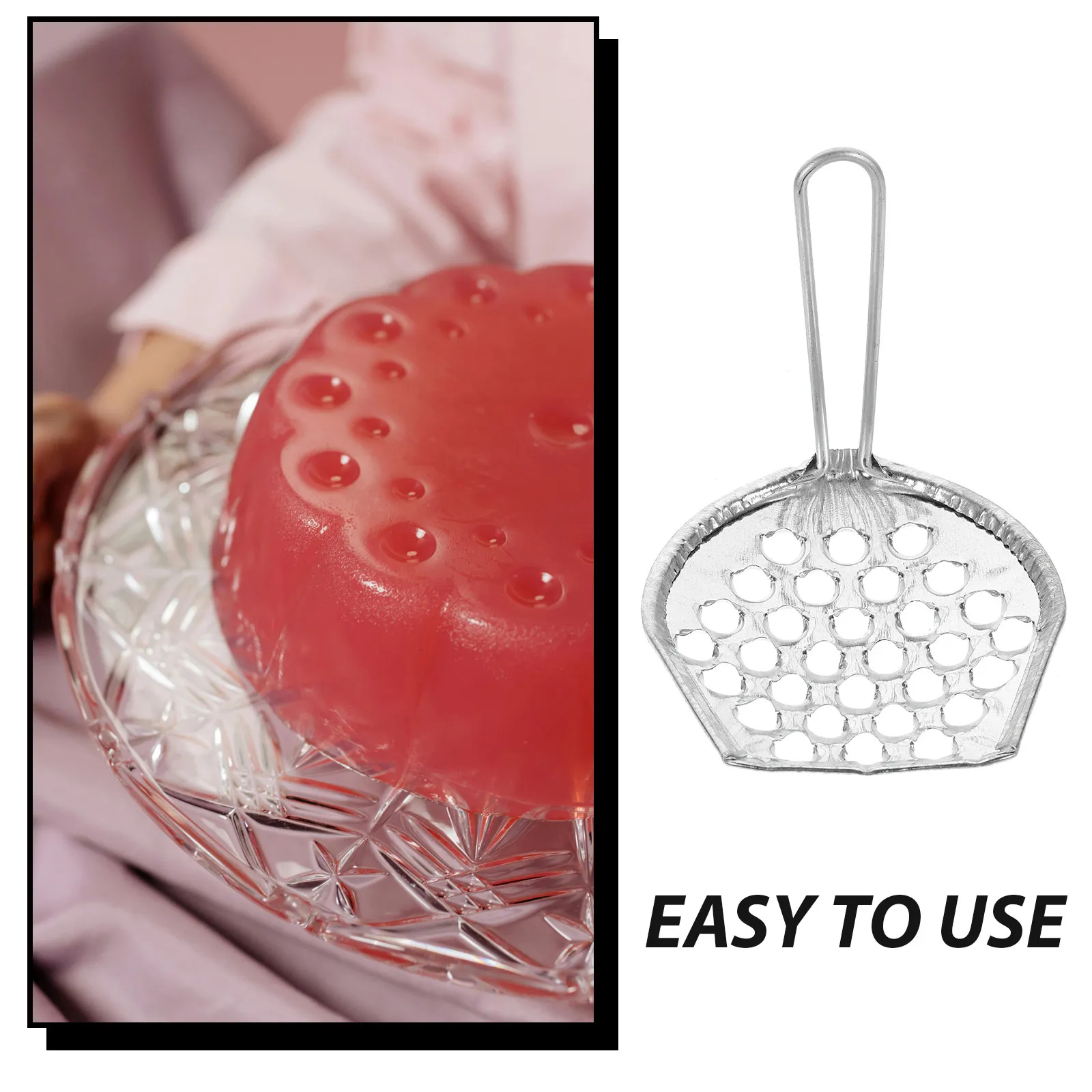 Bean Jelly Scraper Stainless Steel Rust Resistant Liangpi Tool Spaetzle Noodle Maker Kitchen Scraping Tool Reusable