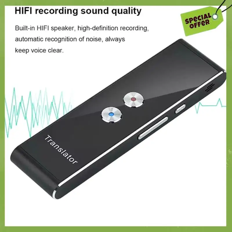 Leading-40 Languages Multi-Intelligent Instant Translation Wireless Voice Translation 2 Way Real-Time Voice Translation Travel