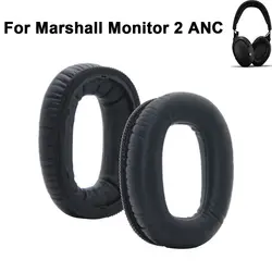 2Pcs Ear Pads For Marshall Monitor 2 ANC Headphone Replacement Ear Pad Cushion Cups Cover Earpads Repair Parts