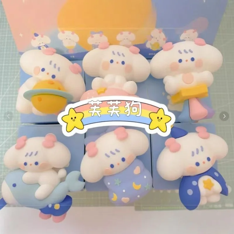 

Подлинная кукла Fufubai Sweet Dream Starry Sky Series Blind Box, милый декор для комнаты Fufu, подарок на день рождения для друзей, семьи, детей
