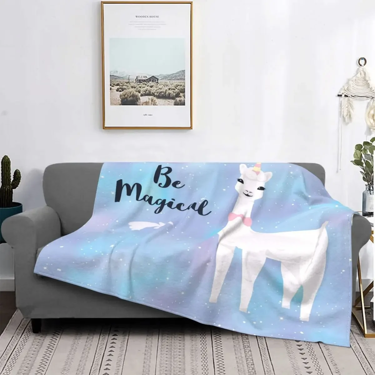 

Colorful Leuke Alpaca Blankets Sofa Cover Fleece Printed Anime Wit Portable Thin Throw Blanket for Home Bedroom Bedspreads