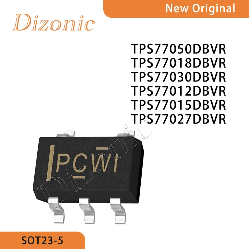 

LDO TPS77050DBVR TPS77018DBVR TPS77030DBVR TPS77012DBVR TPS77015DBVR TPS77027DBVR sot23-5