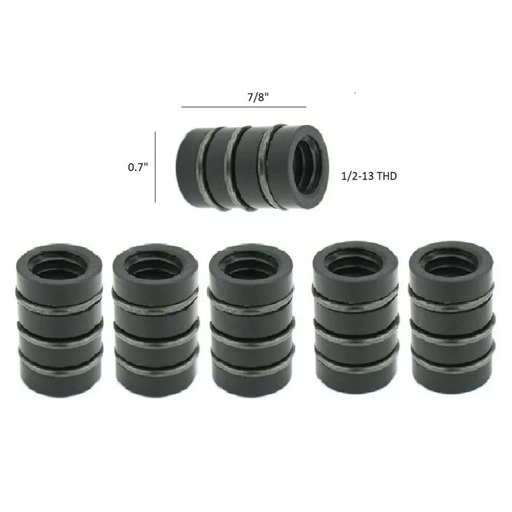 5 Pcs Nozzle Insulator Adapter For MIG 32 For Lincoln For Magnum 200 Welding Gas Tube Resin Cap Industrial Metalworking