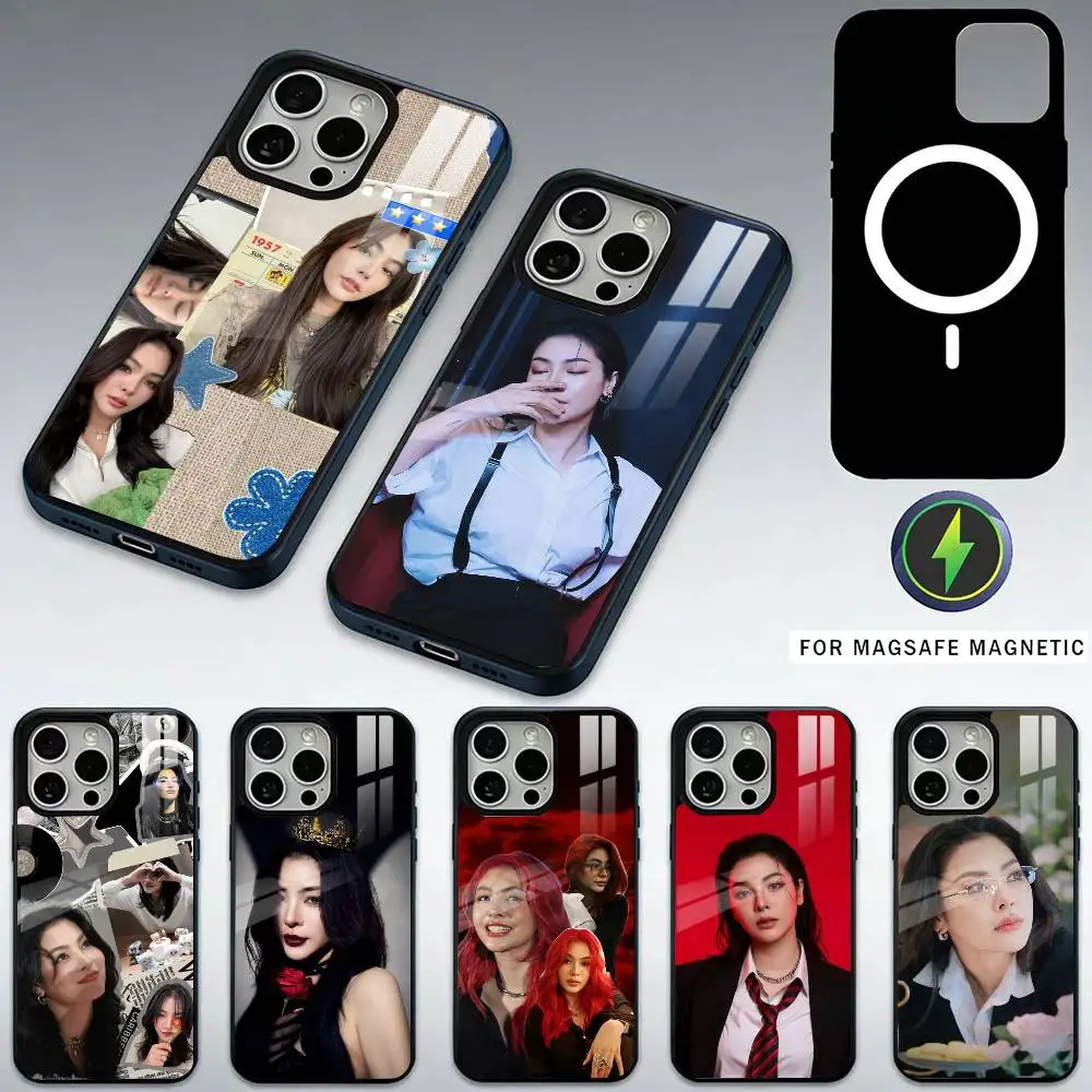 

F-Faye Peraya Malisorn Phone Case For iPhone17,16,15,14,13,12,11 Plus,Pro Max Magnetic For Magsafe Wireless Charging