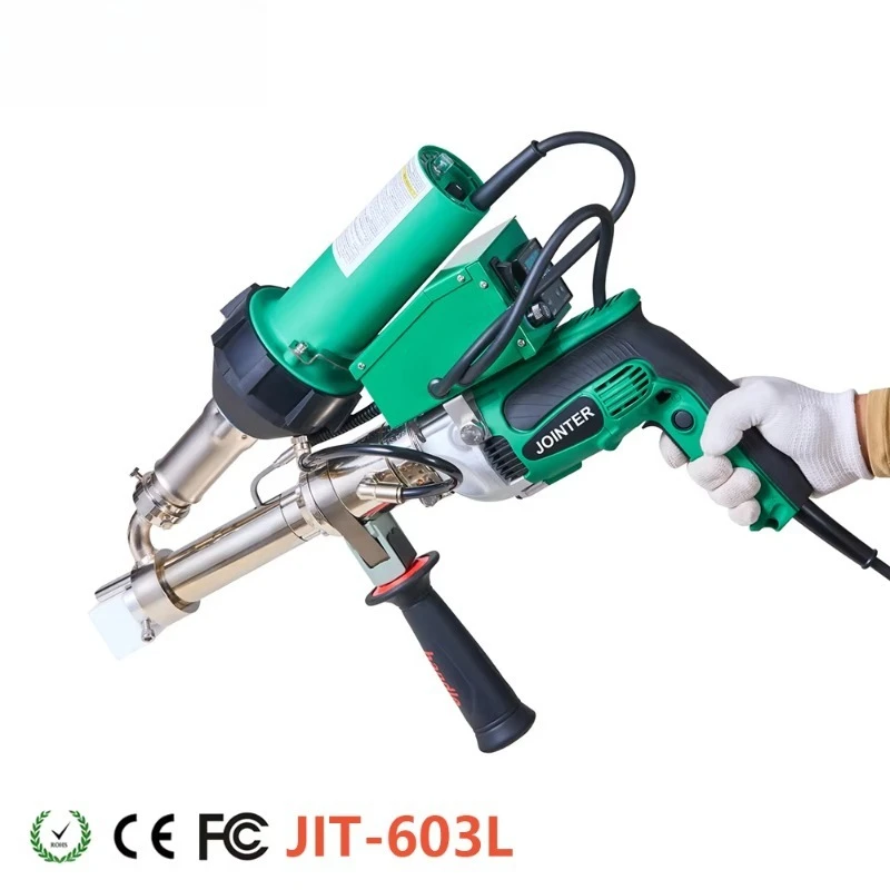 Plastic Extrusion Gun Welder Geomembrane Welding Gun Hand Extruder for HDPE Pipe, PP Plank, Water Tank JIT-603L