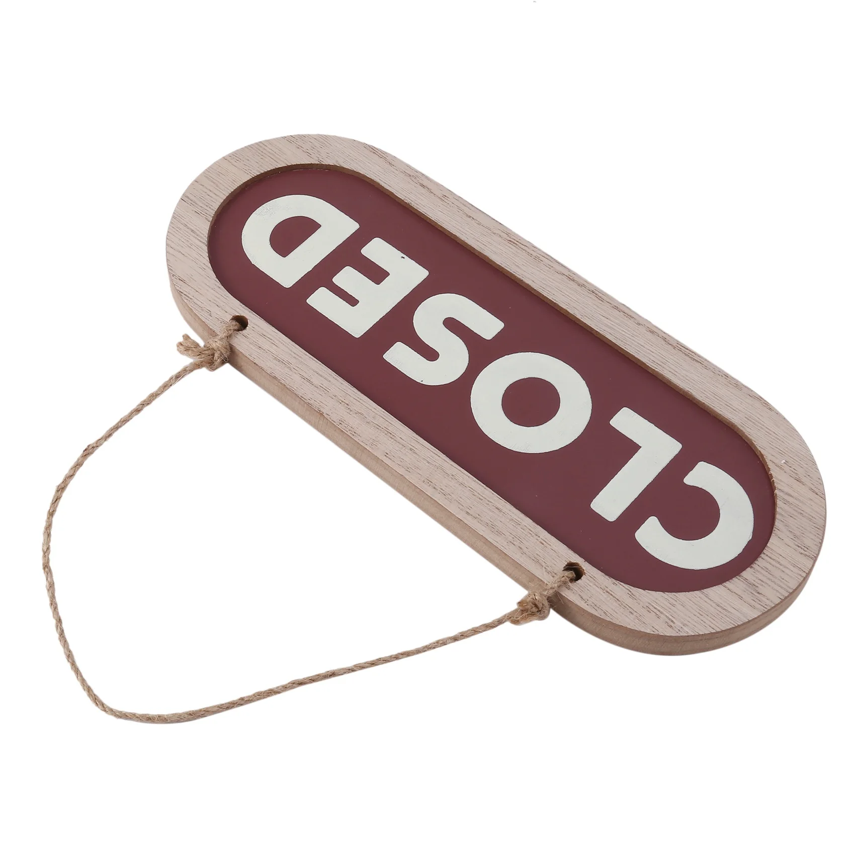 BAAG-Double Sides Club Indoor Business Notice Bar Moderne muur Open Gesloten Huis Hout Decoratie Hangbord Winkel Art