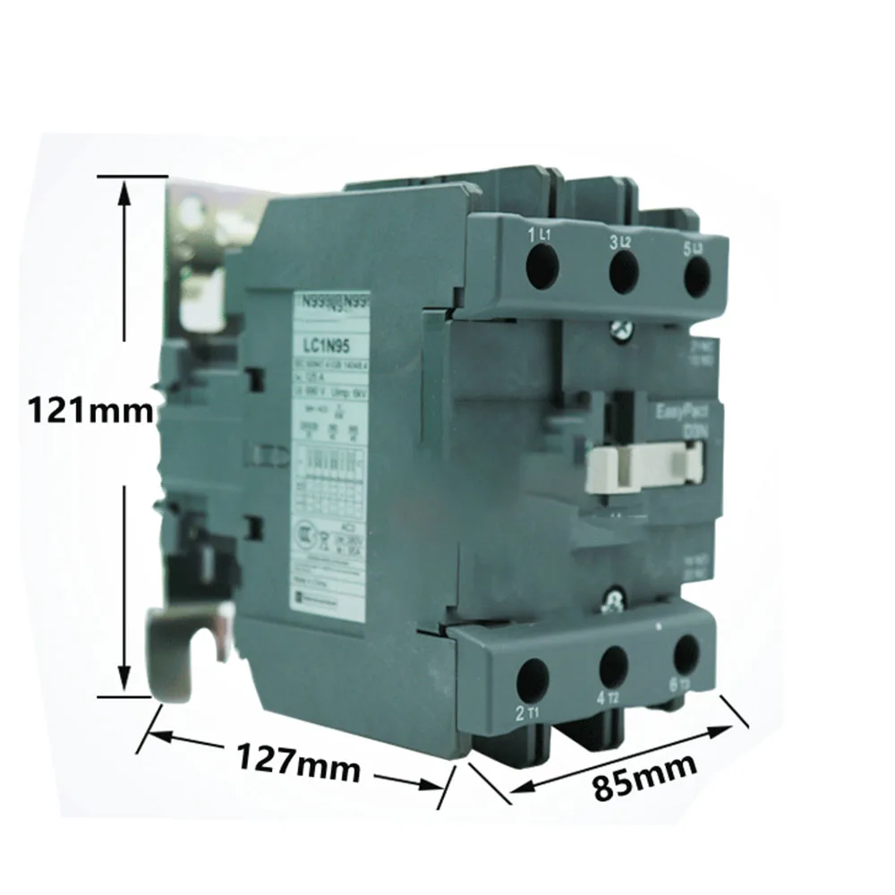 Original NEW LC1N95 1NO 1NC 95A For Schneider Electric AC220V AC380V AC110V AC24V LC1N Series LC1N95 AC Contactors