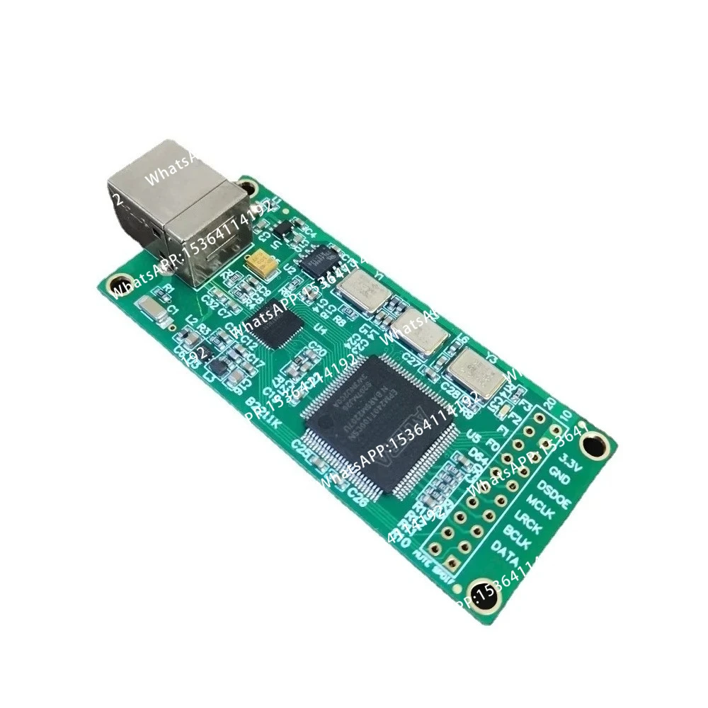 

XU208 USB Digital Interface Module USB To I2S/IIS Asynchronous Card DSD256/PCM384 For DAC Amplifier