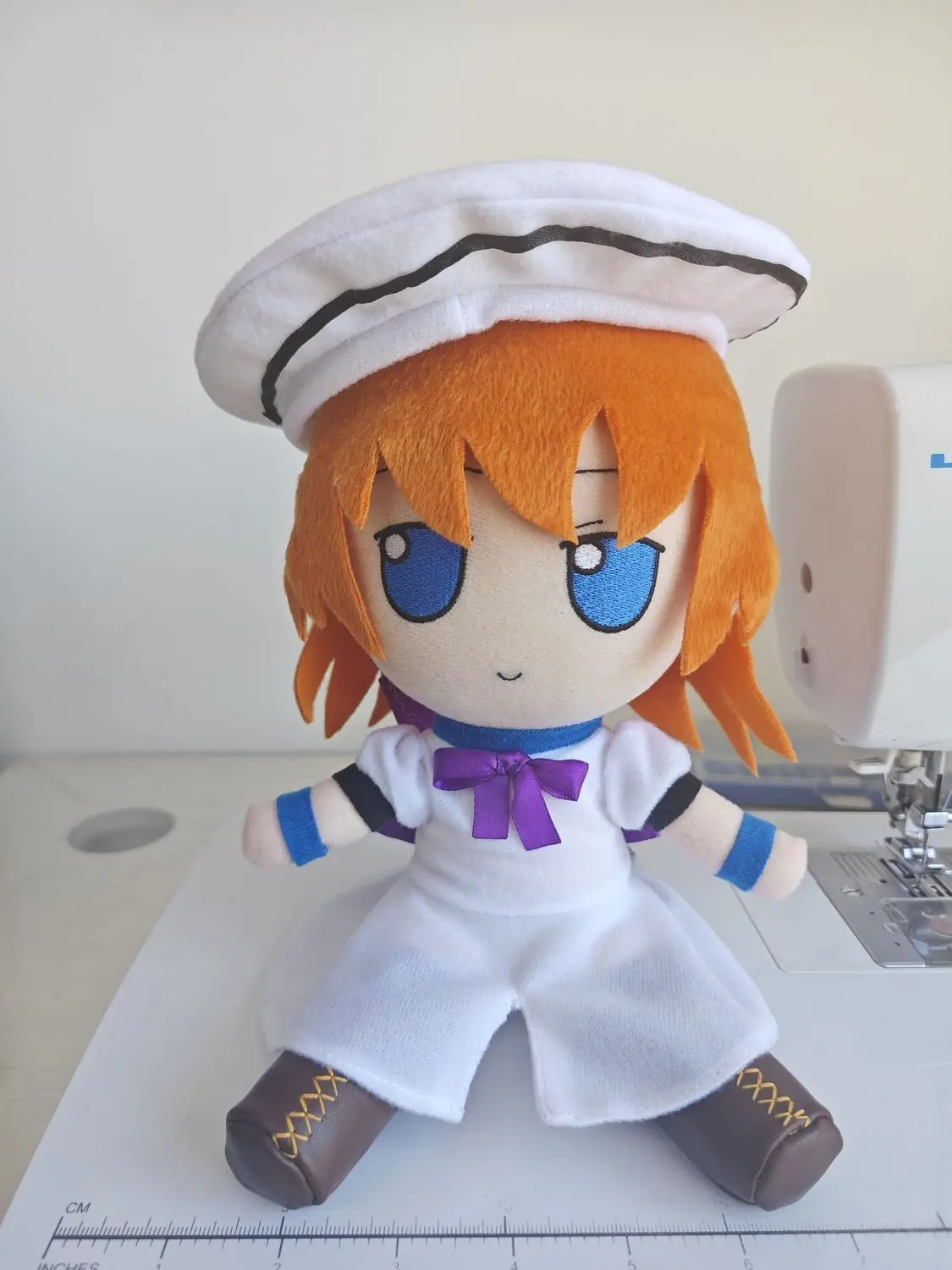 Anime Higurashi When They Cry Ryugu Rena  20CM Plush Idol Figure Dress Up Cute Fluffy Cotton Body Pillow Mascot Birthday Gifts view 6