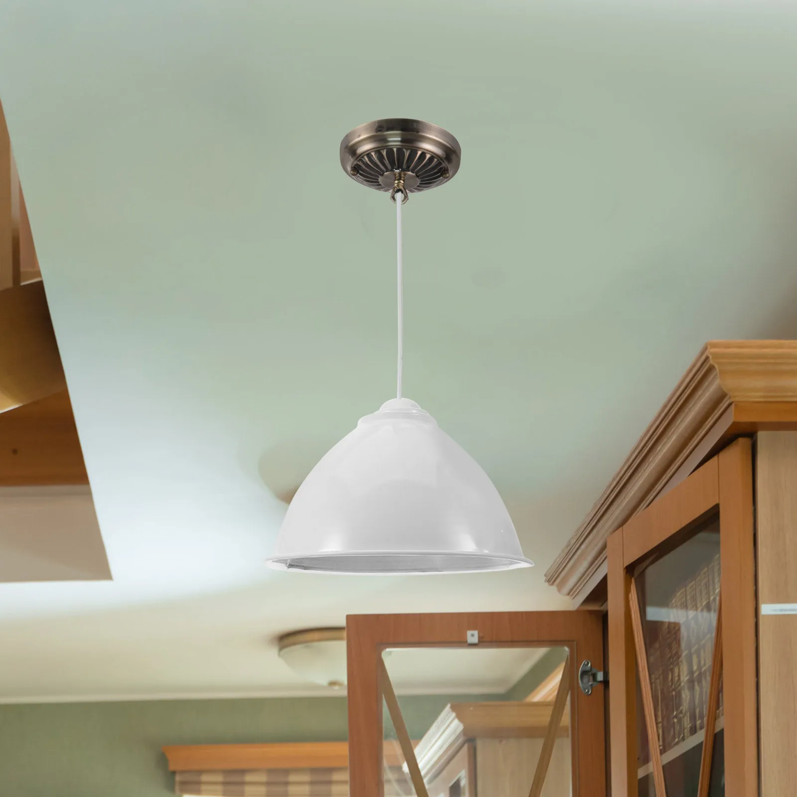 

Pendant Light Canopy Plate Metal Ceiling Cover for Chandelier Lamp Fixture Vintage Design Hard-Wearing Non-Deformable Light